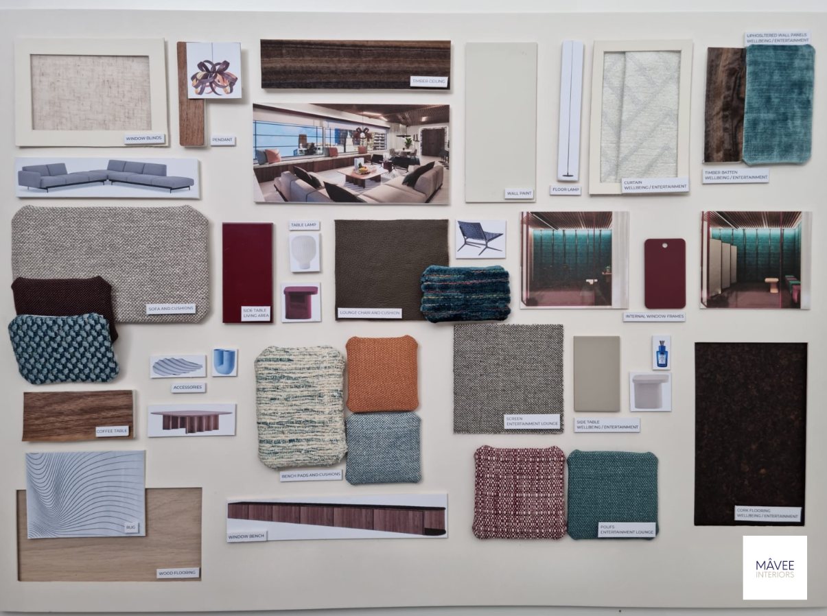 Warehouse Apartment, East London, sample boards, image 2